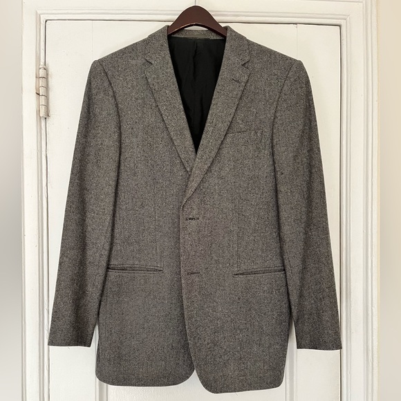 Men’s tweed blazer size 40R black/grey tweed from Et Vous - Picture 1 of 6